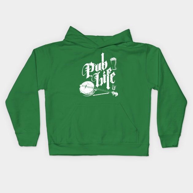 Pub Life Kids Hoodie by Tip-Tops